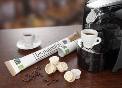 Compostable coffee packaging delivers innovative twist