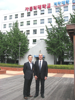 GMANZ Executive in Korea – Hank Ensing, chairman, Mr. Eisen Shim, vice-chairman