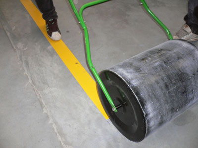 A better way to mark industrial concrete floors