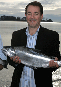 Grant Rosewarne chief executive NZ King Salmon